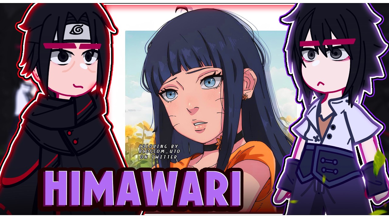 ||Uchihas reacting to HIMAWARI UZUMAKI|| \\🇧🇷/🇺🇲// ◆Bielly - Inagaki◆