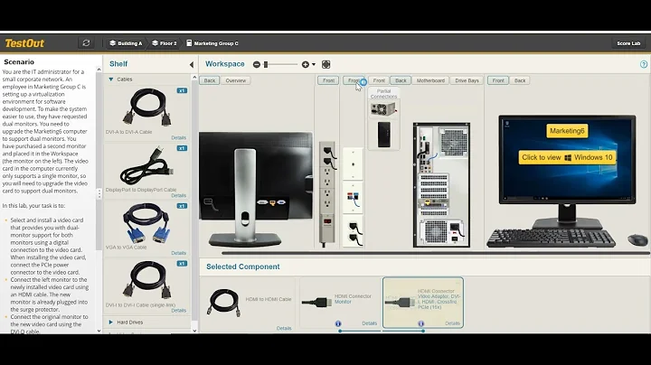 10.2.3   Select and Configure Dual Monitors