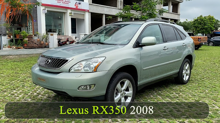 Đánh giá xe lexus rx350 2008 năm 2024