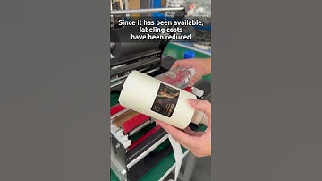 Since it has been available, labeling costs have been reduced #labeling #factory #box #agent