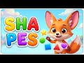 Learn Shapes! 💕🎶 Fun Shapes Song for Kids | Lollipop Lane