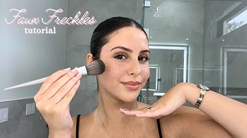 How To Do "Natural" Faux Freckles | Makeup Tutorial