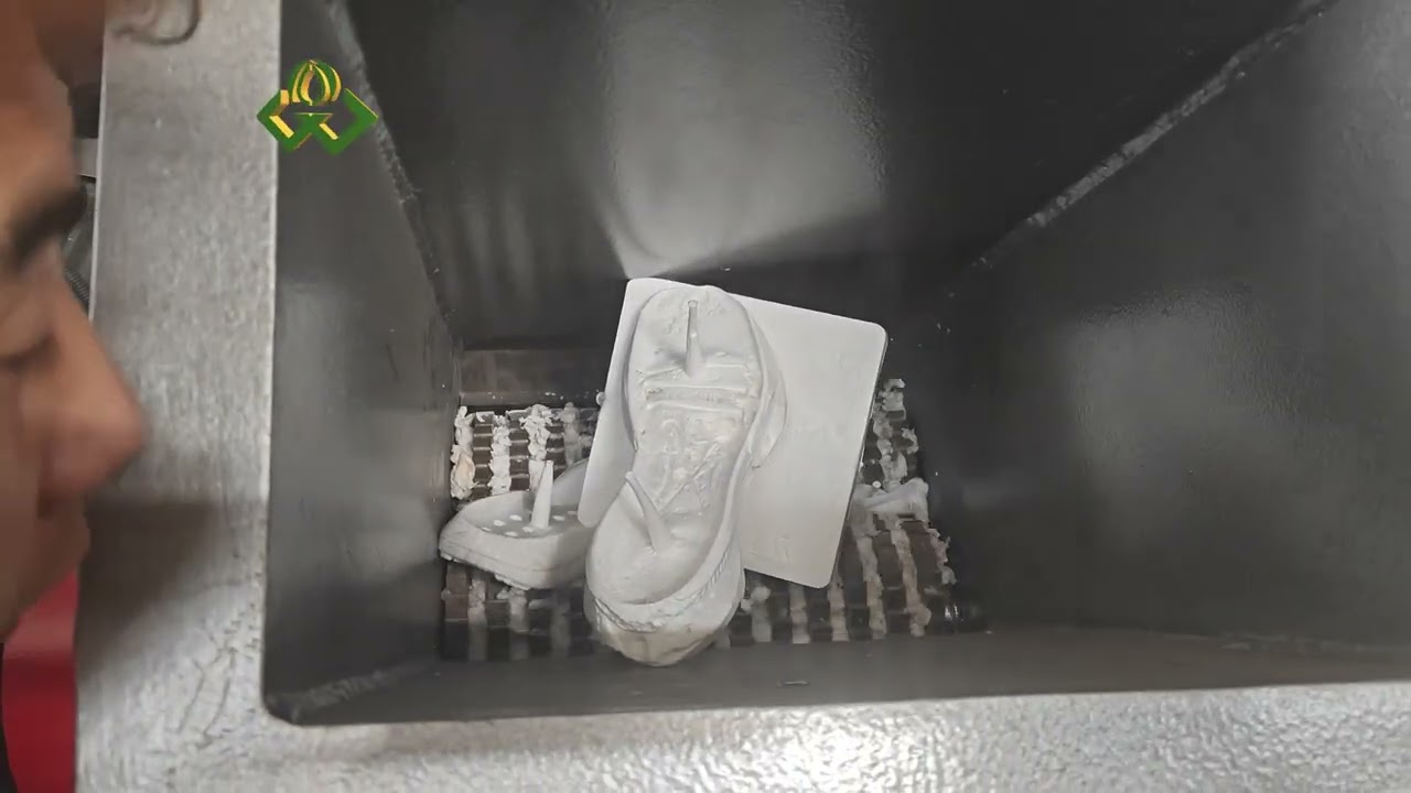 Plastic foam shredder, small dual-shaft shredder - Xinbei Machinery