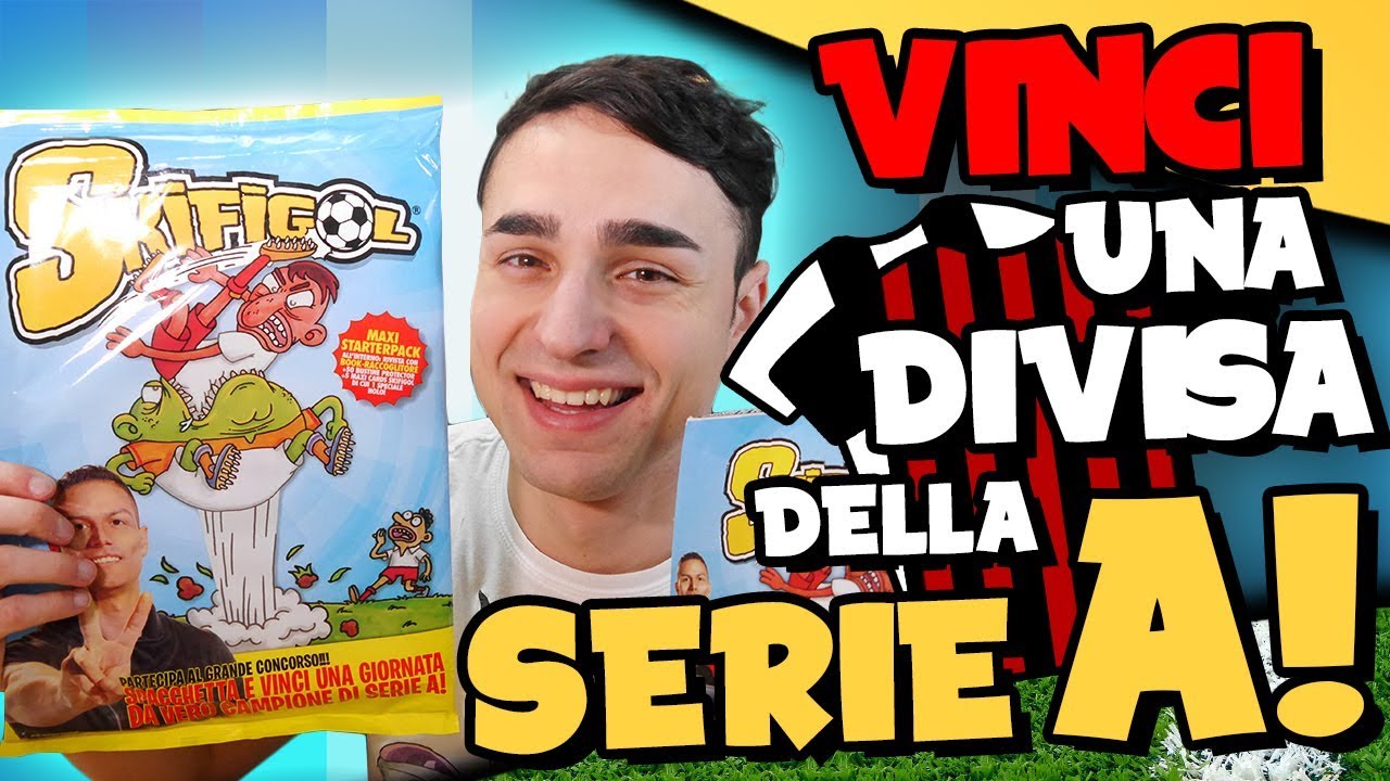 VINCI UNA DIVISA DELLA SERIE A! Spacchettamento Skifidol Skifigol Ita