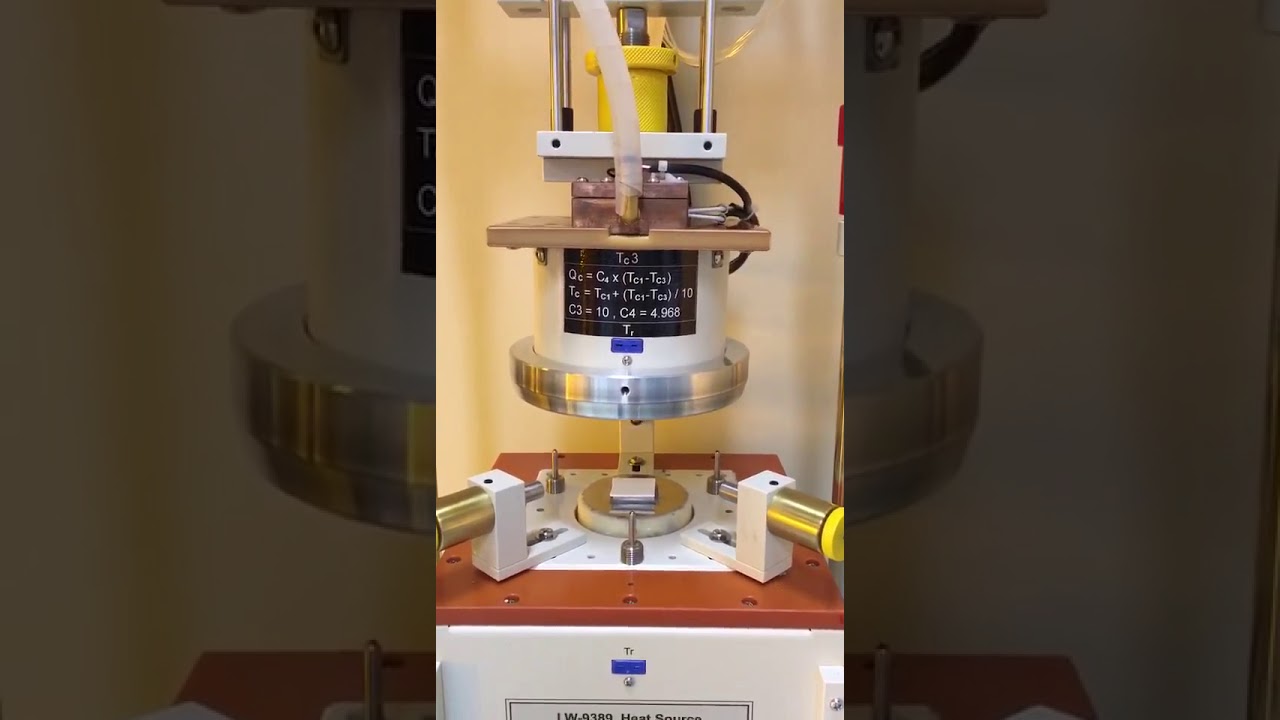 Thermal conductivity testing process (Waermtimo thermal conductivity meter--LW9389)