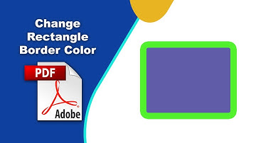 How to change a rectangle border color in a pdf file (Comment) using Adobe Acrobat Pro DC