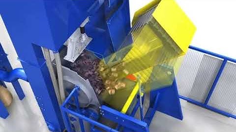 Q326 automatic loading and unloading caterpillar shot blasting machine