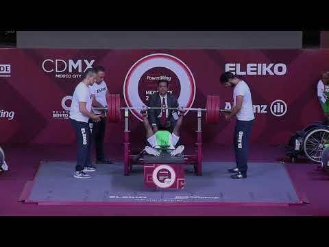 Yakubu Adesokan | Bronze | Men'sUp to 49kg | Mexico City 2017 World Para Powerlifting Championships