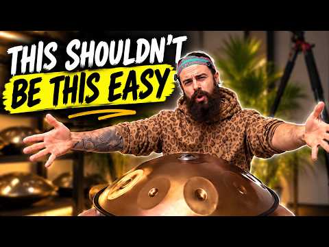 The Easiest Handpan Song That Sounds INSANE | Beginner Tutorial