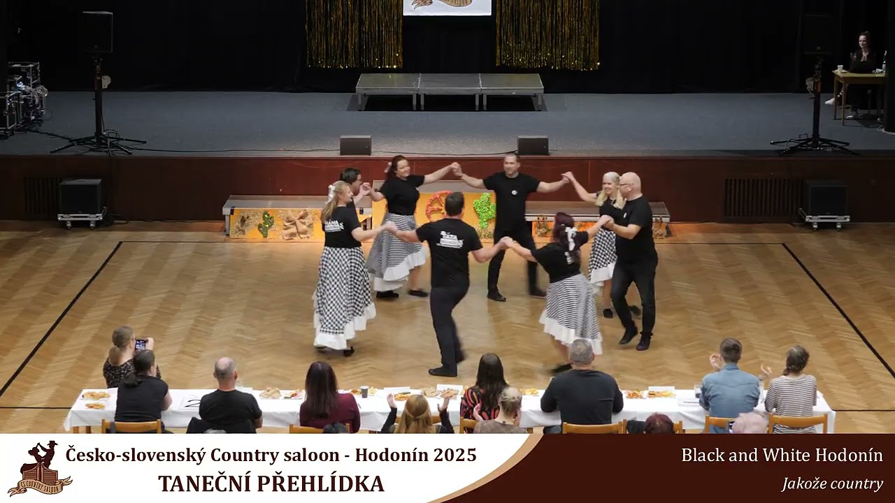 Nesoutěžní taneční přehlídka - Jakože country - CS Country saloon Hodonín 2025
