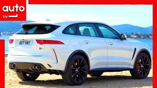 2019 Jaguar F-Pace SVR 550HP – White Brilliant