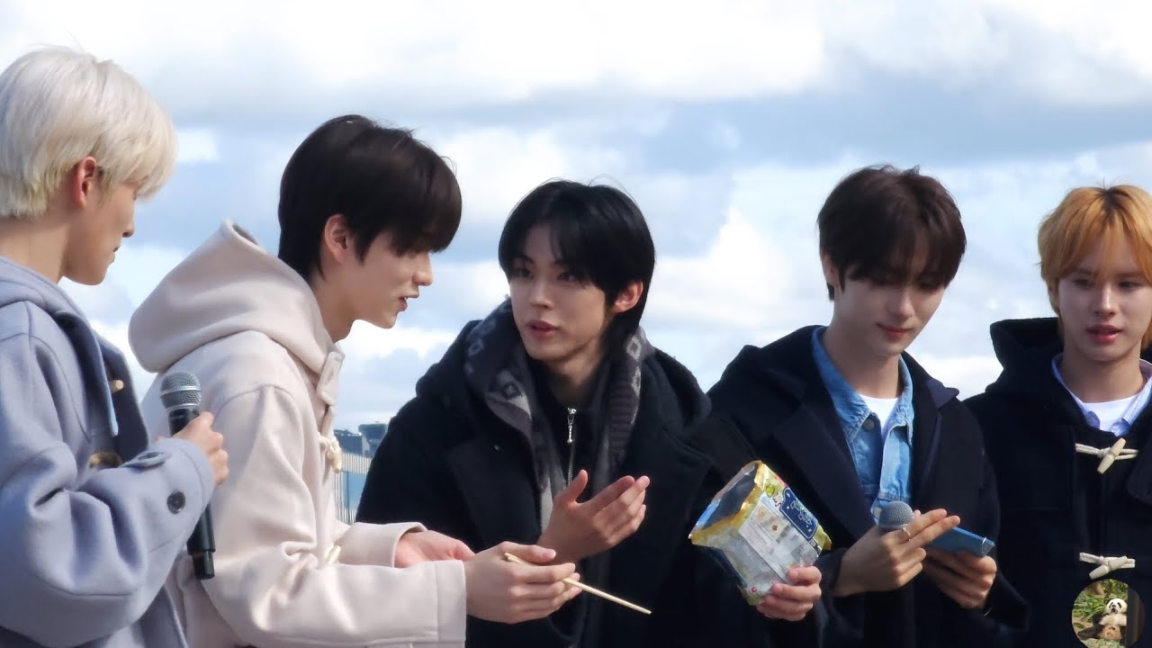251024 투어스 뮤직뱅크 미니팬미팅 뮤뱅 미팬 TWS Mini Fanmeeting 인사 게임 먹거리 부스 #신유 #도훈 #영재 #한진 #지훈 #경민 #투어스 