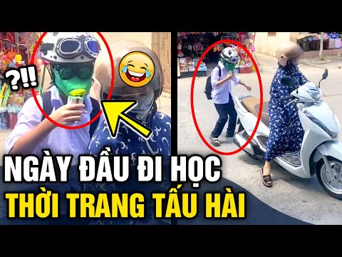 Video Ngày đầu 'NĂM HỌC MỚI' con gái diện 'THỜI TRANG TẤU... - YouTube