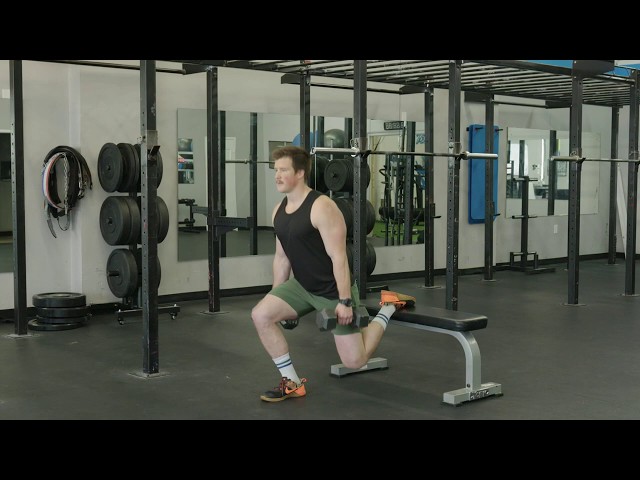 Dumbbell Bulgarian Split Squat (Full Tutorial) - Single Leg