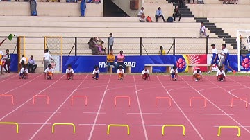 100 mts Hurdle Race Grade III Boys