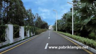 Review Kap besi & Fitting E-27 untuk lampu jalan PJU. 