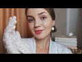 АСМР Скульптурный Массаж Лица в Перчатках с Маслом • ASMR Sculptural Oil Face Massage with Gloves