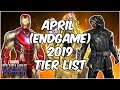 ENDGAME! Best Heroes Ranked April 2019 (187 Character Tier List) - Marvel Future Fight