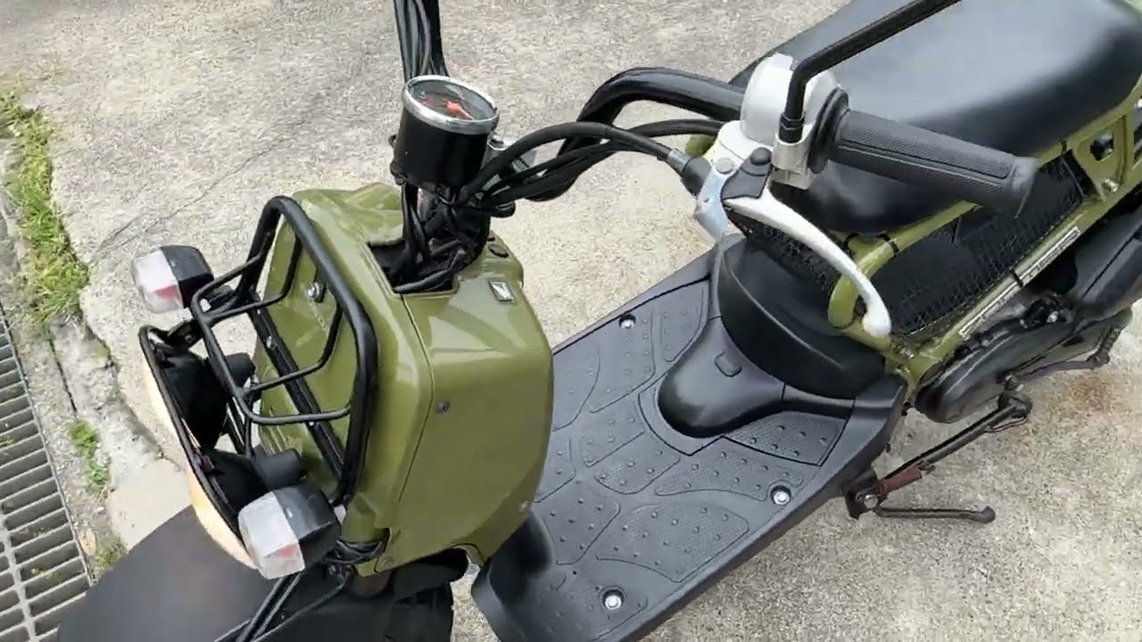 ズーマー ホンダ 2008年 中古車AF58型 2008年式 納車前にリヤタイヤ