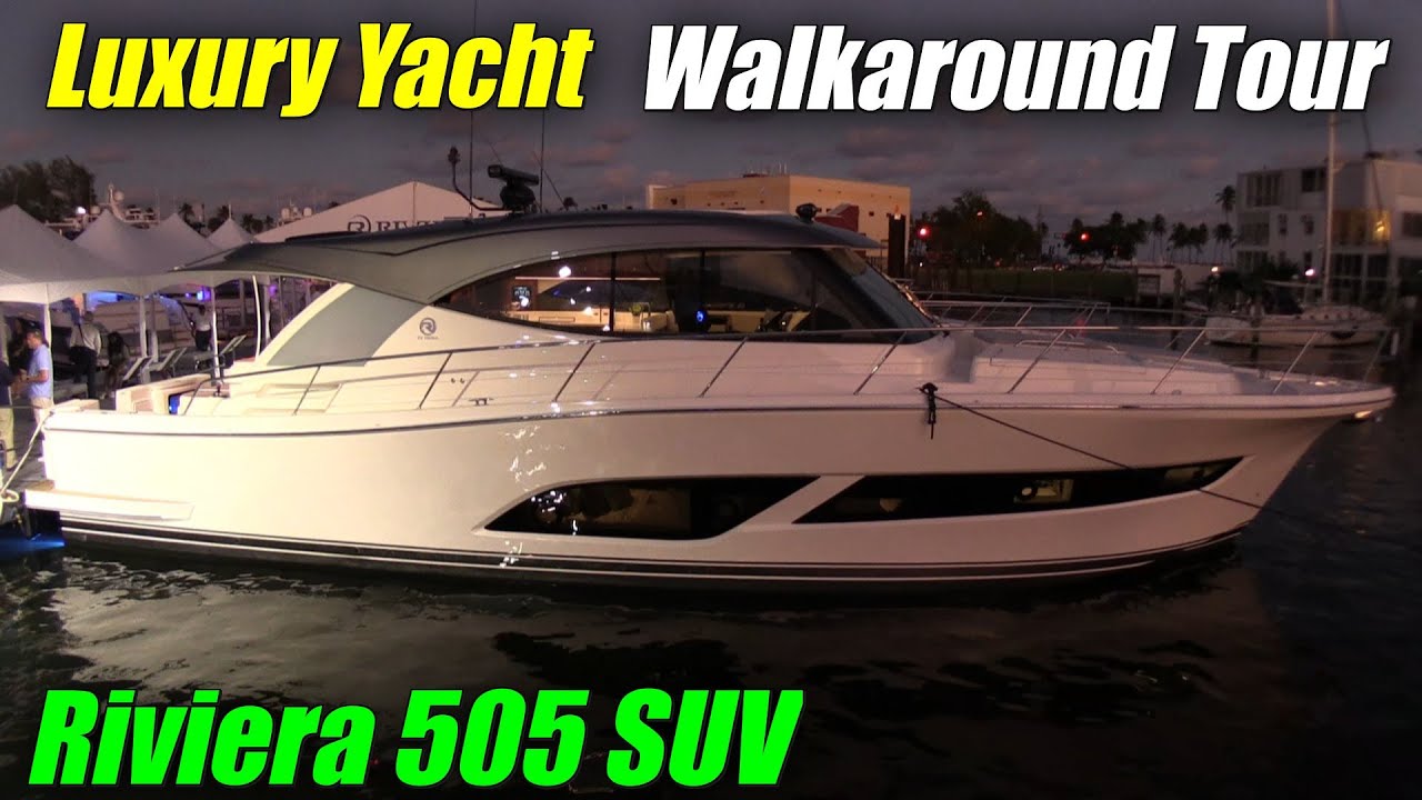 Versatile & Spacious ! 2023 Riviera 505 SUV Motor Yacht
