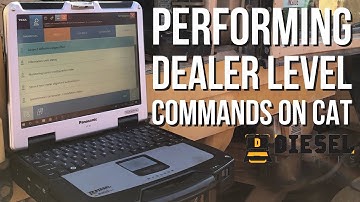 Performing Dealer Level Commands on a Caterpillar 12H Grader with TEXA