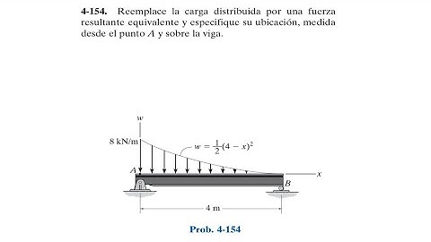 Capítulo 4: Resultantes de Sistemas de Fuerzas. Problema 4-154 (Estática R.C. Hibbeler. 12a Ed.)