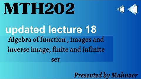 mth202 short lecture 18 | vu uploaded short lecture 2024 | by Mahnoor
