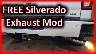 MUST DO FREE Silverado/GMC Exhaust Mod!