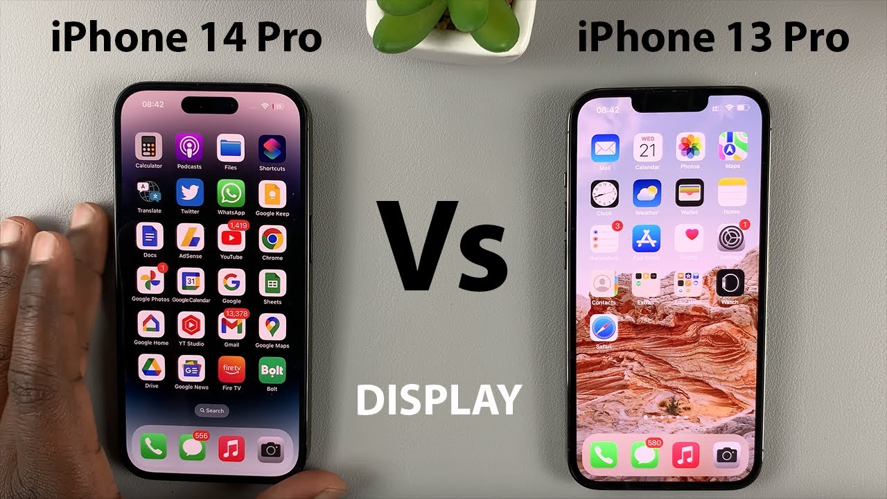 Сравнение айфонов 14 pro