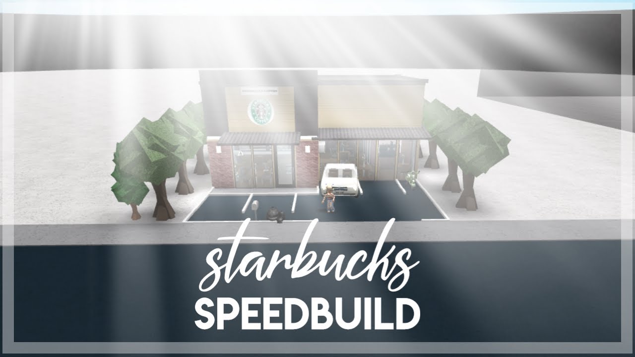 Roblox Bloxburg Starbucks Youtube - roblox building starbucks