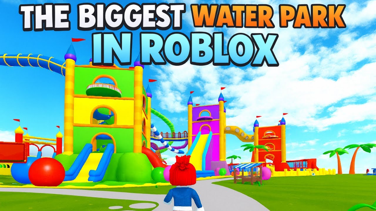 The Biggest Beautiful Water Park In Roblox! 🌊 Roblox Full Gameplay ✨ #roblox #epicrobloxindia