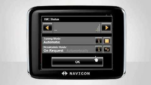 Traffic Rerouting Setting - NAVIGON Video Tutorial