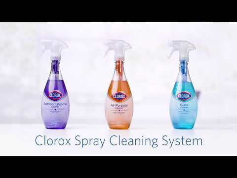 Refill • Reload • Reuse | Clorox Spray Cleaning System