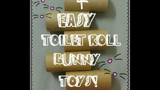 4 Easy toilet roll Bunny  Toys by RENE OLIVIER 1,879 views 7 years ago 2 minutes, 15 seconds