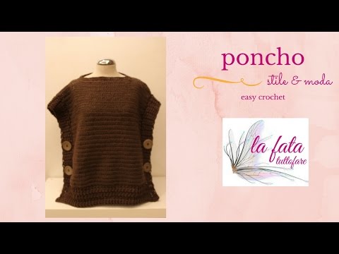 Tutorial: poncho maglione