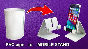 how to make a mobile stand at home using pvc | XL DIY | #diycrafts #crafts #gadgets #diyideas #diy