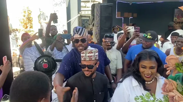 SEE HOW NOLLYWOOD ACTORS TURNED UP FOR  IJEBU NEW LOUNGE