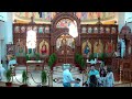 29 August 2021 - Baptism of Stavros Topos at Panagia Greek Orthodox Cathedral  in Toronto  Canada