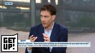 Mike Greenberg: 'I believe LeBron James does care about being criticized" | Get Up! | ESPN