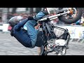 Electric Motorcycle Stunt Show