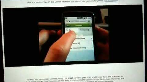 HTML5 Video on Litmos LMS via iPad