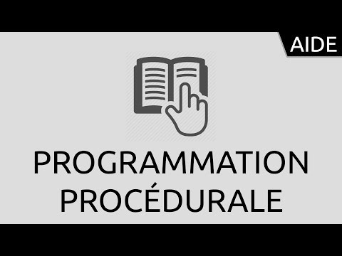 Vidéo: La programmation procédurale est-elle mauvaise ?