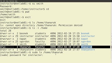 Basic Linux Permissions part 3: Switching Users and sudo