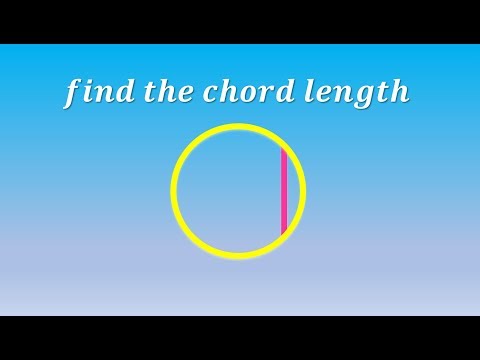 Find the Chord Length