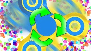 WORLDS BIGGEST SPINNER KILL...!!! | Slither.io With Fidget Spinners! | Spinz.io Part 6