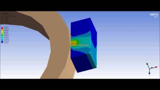 1ST IN THE WORLD!!! ANSYS WB Transient Structural FEA - Simulation of wear between AL block and Ring