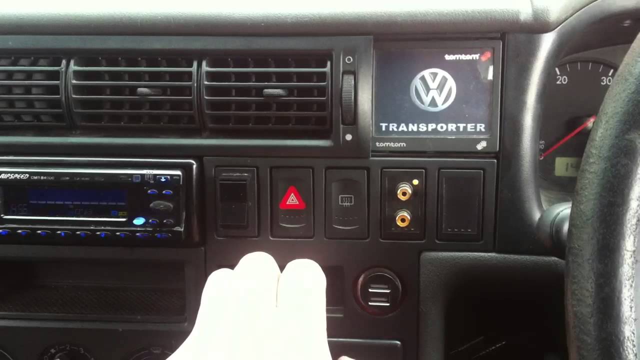 Complete VW T4 Dash Centre Console Panel