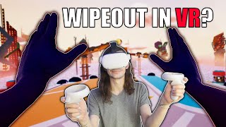 This NEW VR Game is like WIPEOUT in VR! | Ultimate Obstacle Course VR (Gameplay)