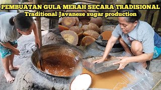 Waw.!!! inilah proses pembuatan gula aren asli secara tradisional Traditional brown sugar production