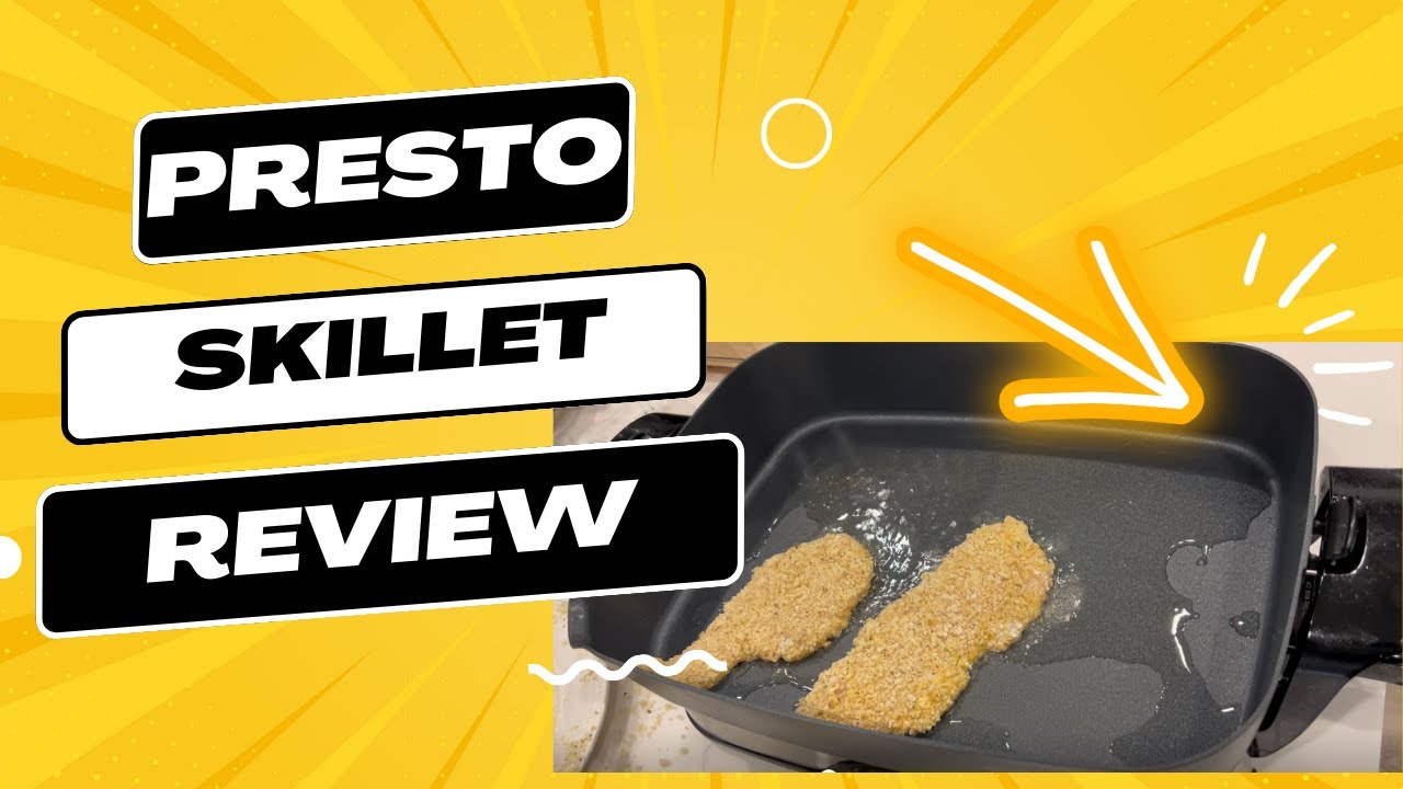 Presto Foldaway Electric Skillet Cooking 